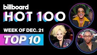 Billboard Hot 100 Top 10 Countdown For December 21, 2024 | Billboard News