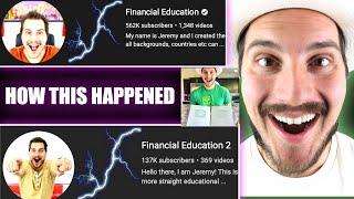 How Financial Education & Financial Education 2 Got So Big on Youtube IMO.