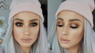 GLITTERY SMOKEY EYE | MORPHE 15D PALETTE | LOLALINER