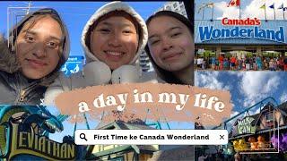 Travel to Canada Wonderland For The First Time | Hanz Vlog