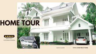 Home tour | 2800 sqft home with Colonial Exteriors | Elevation Design | Viya Constructions