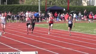 Lonarra Young.... lane 2..... 100m U13s @ Colchester 4th May 2014