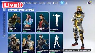 Fortnite GOLDEN ARCHETYPE *NEW* ITEM SHOP TODAY January 3! (Chapter 6 LIVE)