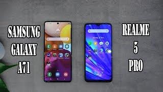 Samsung Galaxy A71 vs Realme 5 Pro | SpeedTest and Camera comparison