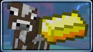 COW DROPS A GOLD INGOT || Boundless Realm Modded Survival Series EP #1