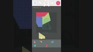 Puzzlerama Tangram Advanced Solution Level 43