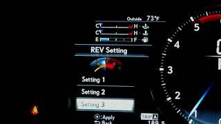 Lexus GSF RCF Rev Indicator and what it does.