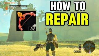 How to Repair Weapons in Tears Of The Kingdom