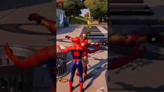 SPIDERMAN TROLLS IRON MAN  Impossible #shorts#gamekiyahai