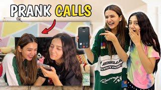 Prank Calling friends and family | Hira Faisal | Sistrology