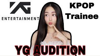 YG GLOBAL AUDITION/ Ich bewerbe mich als Trainee