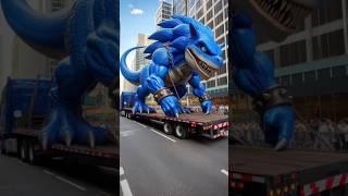 Sonic giant dinosaur team evacuated #sonic #monster #dinosaur #shorts