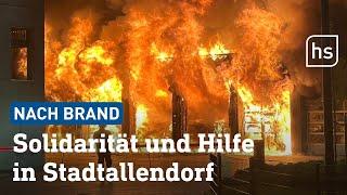 Feuerwehrhaus abgebrannt: Stadtallendorf kommt zusammen | hessenschau