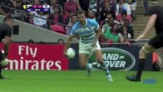 Juan Martin Hernandez SUPERB MATCH vs All-Blacks (World Cup)