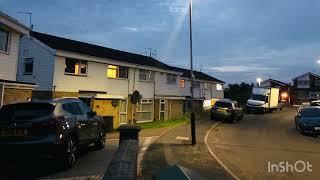 Night Time View At Leicester.Uk// Nina's Rannaghor And Vlogs