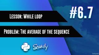 6.7 The sum of the sequence