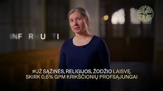 Doc.  dr.  Lina Šulcienė. 0,6% GPM Krikščionių profsąjungai