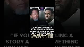 DL Hughley DROPS TRUTH BOMB – Are You a Witness or an Accomplice?#dlhughley #shorts #truth #pdiddy