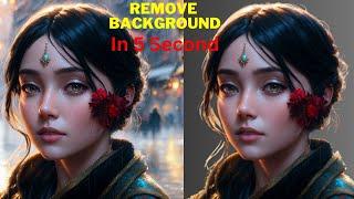 How to Remove Photo Background In One Click  |  Easy Step to Step to Remove Background  |