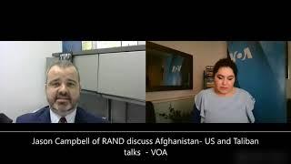 Jason Campbell discuss US-Afghanistan and counterterroism-English