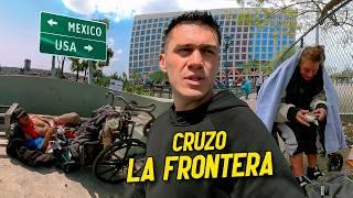 CRUZO CAMINANDO LA FRONTERA MÉXICO - ESTADOS UNIDOS (lo que veo es horrible) 