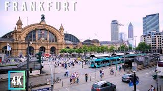 Frankfurt Hauptbahnhof | Germany  | in May 2023 | Walking Tour | 4K UHD