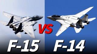 F-14 Tomcat And F-15 Eagle,Which Is More Powerful?