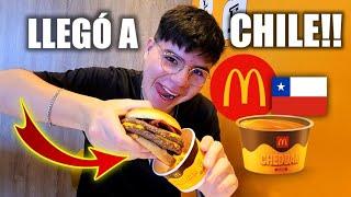 PROBANDO LA PISCINA DE CHEEDAR DE McDonalds EN CHILE!!! ¿VALE LA PENA?? 