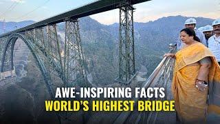 Chenab Rail Bridge | Know About Interesting Facts of World's Highest Railway Bridge