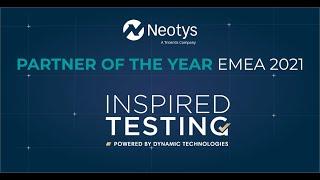 Inspired Testing awarded EMEA partner of the year by Neotys, a Tricentis company