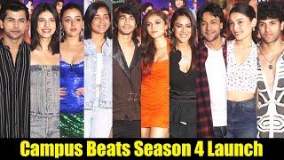 Nia Sharma, Siddharth Nigam, Shantanu, Shalin Bhanot & Others At Campus Beats Season 4 Launch Party