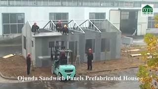 EPS Cement Sandwich Wall Panels Prefab House