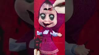 Masha And The Bear | Halloween Bhoot | De Terror | Masha | #horror #cartoon #scary #ghost #shorts