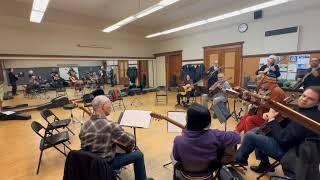 Seattle Guitar orchestra meets Seattle Guitar Circle
