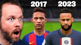 Past & Present Neymar XI but the Wheel picks it