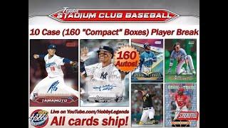 2024 STADIUM CLUB COMPACT 10 Case (160 Box) PLAYER Break eBay 11/06/24