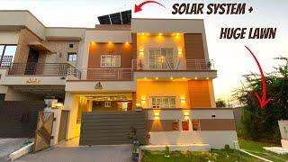 LUXURY 6.5 Marla MODERN House with SOLAR & HUGE LAWN For Sale in Bahria Town, Islamabad Rawalpindi