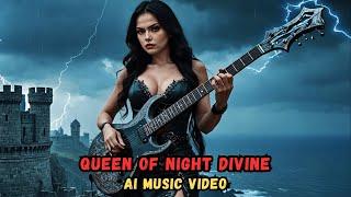 Queen of Night Divine | Rock Music - AI Music Video in Gothic Style