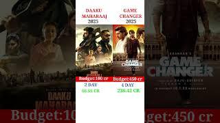 Daku Maharaj Vs Game Changer Movie Comparison || Box Office Collection #shorts