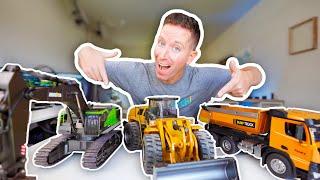 3 BEST RC Trucks & Construction Toys! Excavator, Wheel Loader & Dump Truck