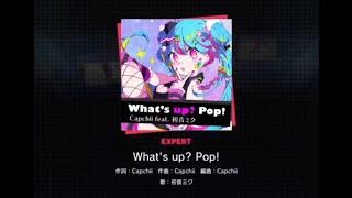 【プロセカ】世界計畫 多彩舞台 feat.初音未來 "What's up? Pop!" Expert 31 FULL COMBO！(無強判）