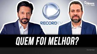 VEJA QUEM SE SAIU MELHOR NO DEBATE DE 2º TURNO DA RECORD: NUNES OU BOULOS?