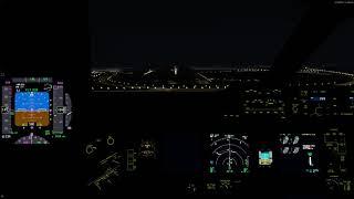 [P3D] P3D4.5 PMDG 77L RKSI ILS RWY33R Approach Practice