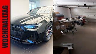 Der RS6 ist da und das Chaos in meiner Garage 