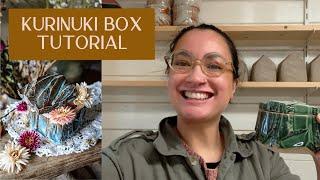 Kurinuki Ceramic Box Tutorial - How I make my trinket boxes from start to finish