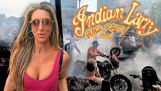 The SUPREME Motorcycle Event of 2024! Indian Larry Block Party.