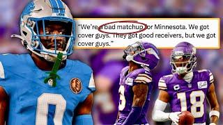 Terrion Arnold is Talking Trash about Vikings Receivers!