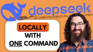 How To Run DeepSeek R1 Locally (With ONE COMMAND!)