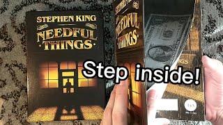 Unboxing Needful Things by Stephen King - PS Publishing Special Edition Book - John Coulthart Art