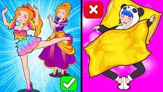 How to be a Perfect Princess? Rich vs Poor Princess | Poor Princess Life Animation